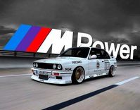 BMW E30 M3 white