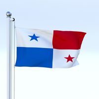 Animated Panama Flag #Animated, #Panama, #Flag