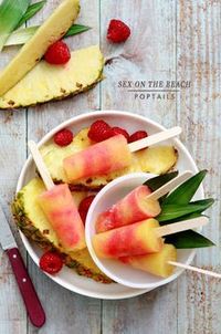 Sex on the Beach Poptails | 23 Ice Pops That Will Get You Drunk