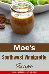 The zesty kick of Moe's Southwest Vinaigrette is just what I need to liven up my salads. I like to mix it with avocado for a creamy dressing. Give it a try on your next salad! #MoesSouthwestVinaigrette #Moes #VinaigretteRecipe