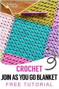 The Crochet C2C Granny Square JAYG Method [Free Video Tutorial & Written Pattern!] — Hooked by Robin