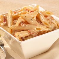 Penne Pasta with Sun-dried Tomato Cream Sauce