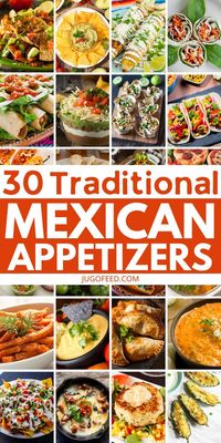 30 Easy & Traditional Mexican Appetizers Ideas | #food #foodgasm #foodstagram #foods #foodie #foody #foodography #healthyfood