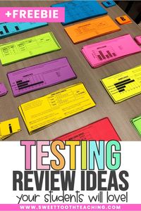 Looking for fun test prep ideas? Incorporating engaging, hands-on activities can help with motivation for state testing by getting students excited about mastering the content. Consider completing an end of year classroom transformation for your students as a way to get them excited. You can also play test prep games to increase engagement. Check out the other ideas on this list to make test prep fun for your students.