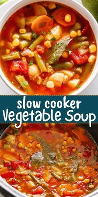 Slow Cooker Vegetable Soup is the ultimate comfort dish, filled with fresh vegetables and rich flavors. Let the slow cooker work its magic as the aroma fills your kitchen, delivering a hearty and healthy meal. Whether you're looking for a light lunch or a cozy dinner, this vegetable soup is a timeless classic that's both nutritious and delicious.