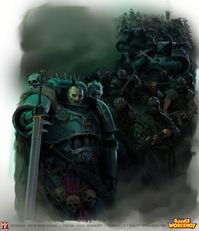 Alpha Legion Champion by Miguel Iglesias (art.of.migueliglesias) - 40K Gallery