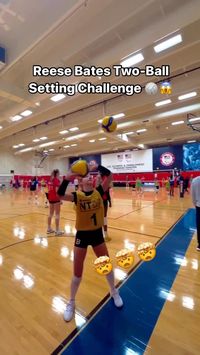 Insane two-ball volleyball setting challenge!! 🤯🤯🤯   Think you are a high-level volleyball setter? Give this two-ball setting challenge by @reesebatesvolleyball a try!   Let us know how it goes in the comments and tag someone to try out this challenge.  🎥 @wallvolleyball  Like👍🏼, Comment💬, Share📲  #volleyball #volleyballgirls #volleyballteam #volleyballteam #volleyballgame #volleyballislife #volleyballcoach #volleyballplayers #volleyballcamp #volleyballaddict #volleyballproblems #volleyball #volleyballtraining #volleyballmatch #volleyballlove #volleyballthailand #volleyballtime #volleyballmemes #volleyballers #volleyballmom #volleyballanime #volleyballprobs #volleyballfamily #volleyballseason #volleyballclub #volleyballboys #volleyballpractice #volleyballnationsleague #haikyuu #exp