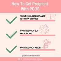 Have you been diagnosed with PCOS and been told🤷‍♀️:" You're not going to get pregnant" or "Just go on the pill and it'll fix the problem"❓❓👉Read more on the blog on how to get pregnant with PCOS.