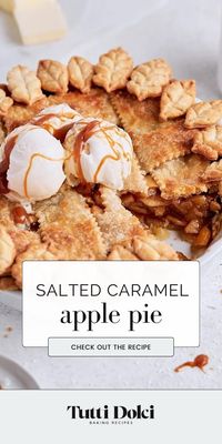 Cozy up with a slice of Salted Caramel Apple Pie, a fall favorite featuring spiced apples, a buttery lattice crust, and homemade caramel sauce. Perfectly tender apples and a rich caramel drizzle make this pie irresistible—ideal for holiday gatherings or a weekend treat! Serve it with vanilla ice cream for the ultimate indulgence. 🍏🍂 Ready to impress? This show-stopper will become a family tradition! 🥧✨

Salted caramel apple pie, apple pie recipe, caramel apple pie, fall desserts, homemade pie, lattice pie, holiday pie, best apple pie recipe, Thanksgiving desserts.