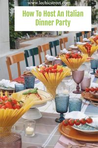 How To Host An Italian Dinner Party. Its summer time and its time for an italian summer dinner party. Plenty of italian dinner party recipes for the italy aesthetic. Find inspo for dinner party recipe ideas for summer dinner party. Italy aesthetics for summer dinner party. Impress friends and family with these italian dinner party recipe ideas. Lots of dinner party ideas for italy aesthetics and italian food. #dinnerpartyrecipes #italiansummerdinnerparty #summerdinnerparty #italyaesthetic