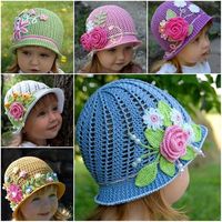 Crochet Cloche Hats - FREE Pattern