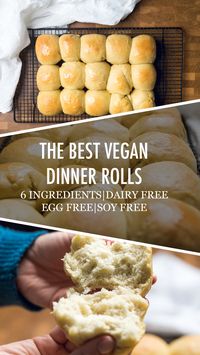 The Best Vegan Dinner Rolls