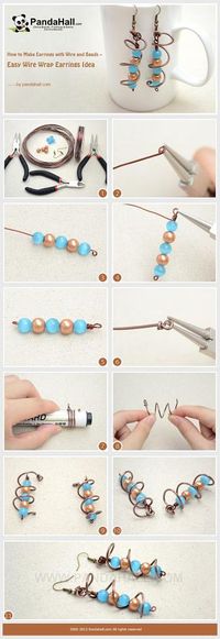 How to Make Cluster Earrings - Simple Handmade ... | Jewelry Making T…