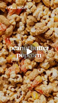 Kaleb Wyse on Instagram: "If you’re like me and need a new way to use up candy corn, this peanut butter and white chocolate popcorn mix is the answer! It’s super yummy and perfect for fall or Halloween!

- 8 qt popped popcorn (1 cup popcorn kernels)
- 2 cups white chocolate chips
- 2/3 cup creamy peanut butter
- 1 1/2 cups roasted and salted peanuts
- 1 cup candy corn
- flaky sea salt, as desired"