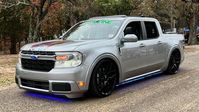 A Slammed and Bagged 2022 Ford Maverick XL Makes an Awesome Mini Truck