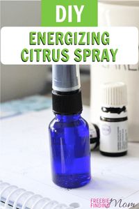 Natural Ways to Boost Energy: DIY Energizing Citrus Spray