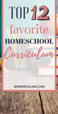 After 14 years of homeschooling--I've tried a lot of curriculums! Discover my top 12 favorite homeschool curriculums--the ones I keep coming back to year after year!