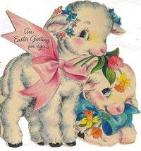 Adorable Vintage Easter Card - Reproduction of actual card.  Great color. Images are suitable for framing, scrapbooking, making tags, greeting cards, stickers, sublimation transfers, fabric transfers, altered art and so much more.   They can also be applied to projects using paper, fabric, wood, vinyl, ceramic, glass and more.  You will receive an instant download of the vintage print shown above.   NO Watermarks. This is a download purchase.  Nothing will be mailed to you - No Shipping Costs!!