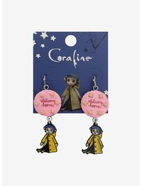 Coraline Other World Cake & Doll Earrings | Hot Topic