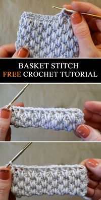 Basket Stitch - Free Crochet Tutorial - Design Peak