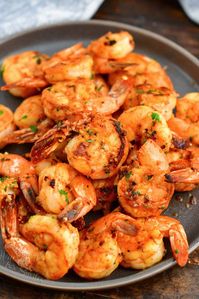 Sautéed shrimp is a quick and easy recipe for juicy and flavorful shrimp in just 10 minutes with butter, garlic, and simple seasoning.