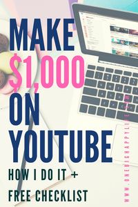 These Youtube tips and tricks are what I used to make $5,000 off of my brand new Youtube channel last year. Youtube is a great way to make money online and grow your business. Not to mention just how much fun it is to make and edit videos for Youtube, Instagram and Facebook!