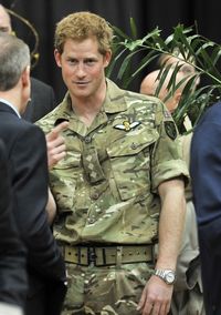 Prince Harry - That time he flashed this saucy look.