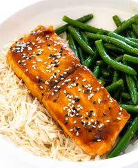 Teriyaki Baked Salmon