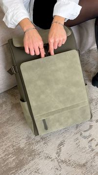 Our Bali Olive. The perfect travel backpack.