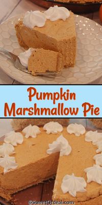 Celebrate Autumn all year long with a no-bake pumpkin pie made with marshmallows and frozen whipped topping. Instead of baking, this Pumpkin Marshmallow Pie is made quickly and easily on the stove top. The delicious flavors of pure pumpkin, cinnamon, and a buttery graham cracker crust will be your next Fall favorite.