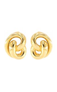 Gold-Tone Metal Clip Earrings By Ben-Amun | Moda Operandi