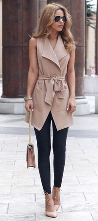 Would love this outfit except I'd choose a different color for the top