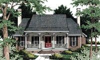 Southern Style House Plan - 3 Beds 2.5 Baths 1775 Sq/Ft Plan #406-179 - HomePlans.com