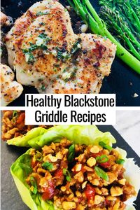 Healthy Blackstone Griddle Recipes is a list of my favorite healthy griddle recipes for some dinners and side dishes!