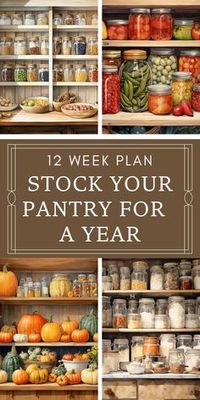 Forget the stress of daily market runs! We've got the ultimate guide to help you build a pantry that will carry you through the year with ease.