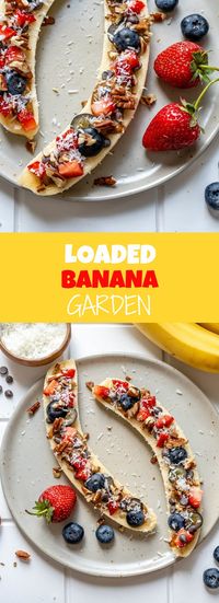 Fully Loaded Bananas | Clean Food Crush