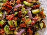 Roasted Brussels Sprouts with Hot Bacon Dressing – A Perfectly Crispy, Tangy, and Savory Side Dish T - NewsBreak