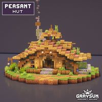 The best Minecraft dirt hut design! Change my mind. Download my builds on Patreon!