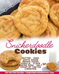 How to make the best ever Snickerdoodle Cookies - a tangy, vanilla sugar cookie that melts in your mouth, with a crispy cinnamon-sugar coating. These cookies are my family's favorite cookies and I hope your family loves them, too!