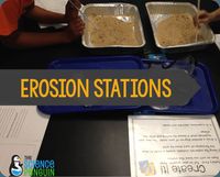 7 Ideas to Teach Slow Changes: Erosion station activities give students additional time to explore and review.