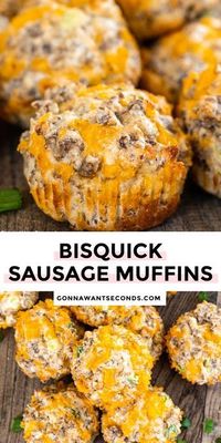 Bisquick Sausage Muffins