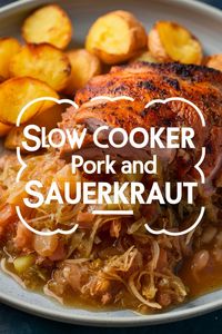 Discover the deliciousness of slow cooker pork and sauerkraut with apples! This easy recipe combines tender pork loin, tangy sauerkraut, and sweet apples cooked to perfection in a slow cooker. Let the flavors meld together as this comforting dish fills your home with mouthwatering aromas. Whether you're cooking for a crowd or just craving a cozy meal, this slow cooker pork and sauerkraut recipe is sure to satisfy your cravings.