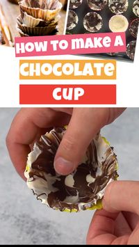 Learn to make chocolate cups for your favorite ice cream or fruit desserts! It's shockingly simple to make. In fact, making chocolate cups is a fun activity for kids and adults alike!