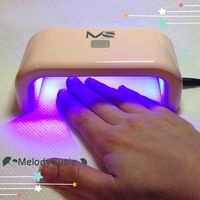 #melodysusie #nail #naildryer #fashion #amazing #pink #heart MelodySusie® Pink nail lamp evenly cure