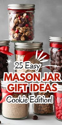 Looking for the perfect Mason Jar Gifts Recipes? Check out these 25 delightful homemade cookie jar gift ideas that are sure to put a smile on anyone's face. Packed with love and sweetness, these gifts are perfect for any occasion.