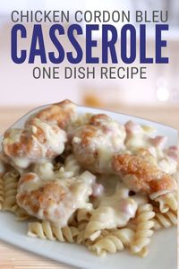 Looking for a dinner idea that's both quick and delicious? Say hello to this Easy Chicken Cordon Bleu Casserole! This one-dish wonder is the perfect solution for those busy weeknights when you're short on time but still want to serve a meal that's full of flavor. With the classic taste of Chicken Cordon Bleu, this casserole combines tender chicken, savory ham, and gooey cheese, all beautifully layered and baked to perfection.