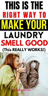 If you’re looking to make your laundry smell good without relying on scented laundry soap and want to ensure your laundry stays fresh between washes, there is what you should do.