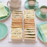 Tea sandwiches make great snacks for kids' parties because they're small, easy to serve and fun to eat. Get some fun ideas on food to serve.