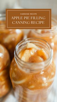 Preserve the flavors of fall with this easy apple pie filling canning recipe. Made with fresh apples, warm spices, and a touch of sweetness, this recipe allows you to enjoy the taste of homemade apple pie all year round. Perfect for quick desserts or whipping up a sweet treat for cozy family gatherings. apple pie filling, apple recipes, fall canning, apple pie recipe, easy fall recipes