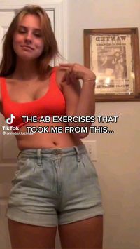 Looking to transform your abs and achieve a toned, flat stomach? 🌟 Follow these exercises with impressive results: 100 bicycles, 75 scissors, 75 leg raises, plank until failure, weighted hanging crunches, hanging crunches, and static hold on decline bench. Credit: @Annabel.lucinda on TikTok. Stay tuned for my upcoming personalized workout plans, one-on-one coaching, and printable fitness log planners. Follow me for more updates! #abworkout #fitness #coreworkout #abs #workoutroutine #transformation